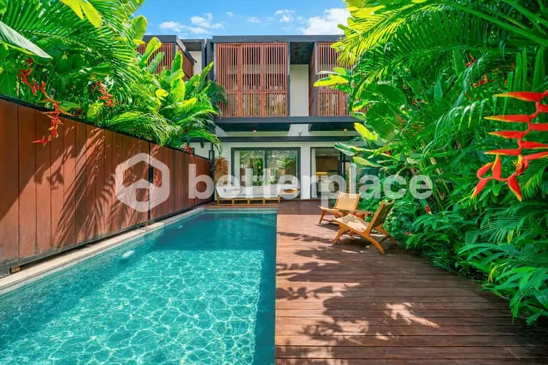 Stunning 3 Bedroom Villa in Batu Bolong, Just Steps Away from the Beach