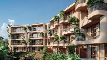 2 Years Guarantee Income: Spacious and Modern Apartment 1 Bedroom with Stunning River View in Canggu