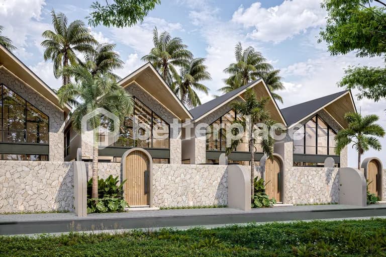 Stylish 2BR Investment Opportunity – Modern Industrial Leasehold Villa in Pecatu