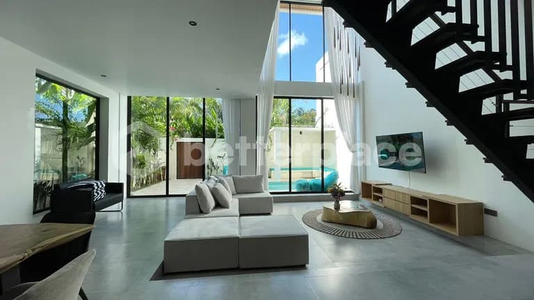 Luxurious 3-Bedroom Villa for Sale in Canggu, Bali – Prime Location with Private Pool and Premium Furnishings