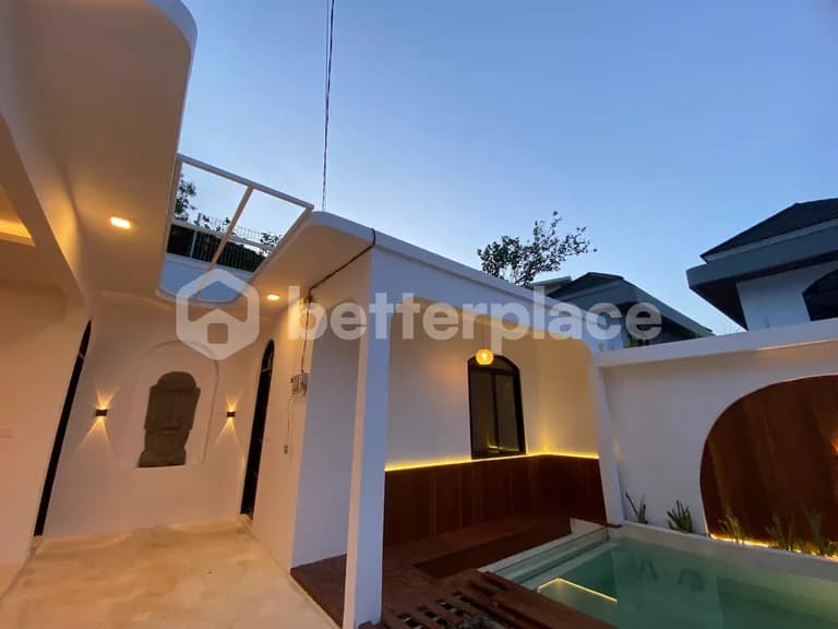 Mediterranean-Inspired Santorini Style Villa for Sale in Peaceful Nusa Dua