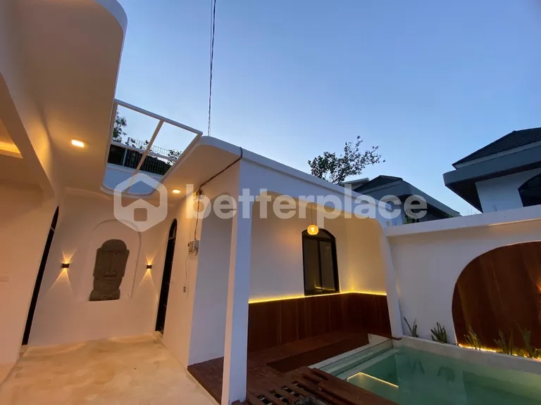 Mediterranean-Inspired Santorini Style Villa for Sale in Peaceful Nusa Dua