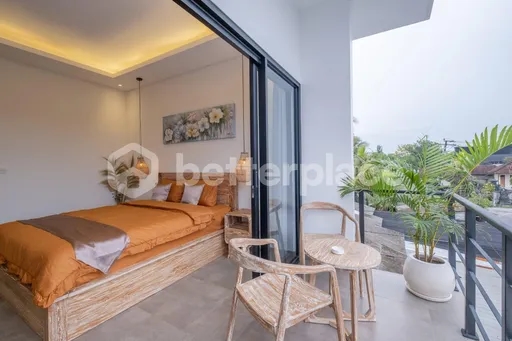 Elegant Coastal Living Opportunity – Sophisticated 2-Bedroom Furnished Apartment with Rooftop Ocean Views Just Moments from Cemagi Beach