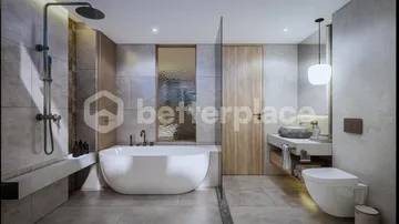 Chic and Contemporary: Gorgeous 1-Bedroom Terrace Apartment Steps from Canggu Beach