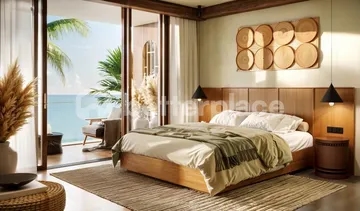 A Rare Entry into Bali Beachfront Real Estate: Branded Luxury Apartment with Concierge Services and Panoramic Sky Views