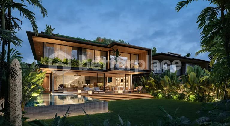 Seaside Elegance, Exquisite 3 Bedroom Villa with Rooftop Jacuzzi and Panoramic Views in Melasti