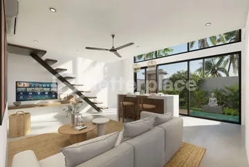 Tropical Bliss Awaits: Fully Furnished Villa Steps from Nunggalan Beach