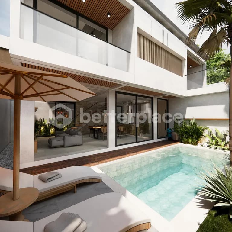 Bali Beckons: Industrial-Modern Leasehold Off-plan 2-bed Villa with Luxe Finishes in Ungasan