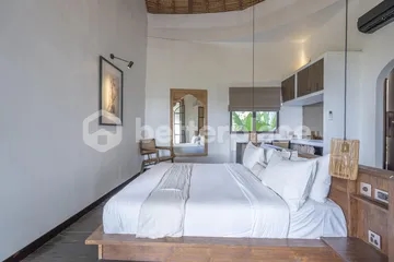 Private Oasis with Pool and Garden with Breathtaking Rice Field Views in Canggu – Babakan