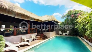 A Hidden Gem in Canggu – Stunning Tropical 3-Bed Villa with Open Living Pavilion, Enchanting Garden, and Timeless Balinese Soul