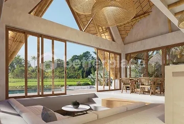Ubud Bamboo Art Style Villa – Adjustable 2-3 Bedrooms, 31-Year Leasehold