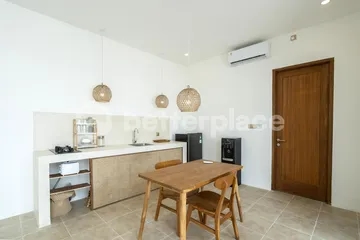 Brand New and Charming 1 Bedroom Villa with Office Space and Rooftop in Kerobokan