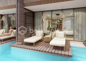 Modern Luxury by the Sea: Your Dream Bali Leasehold 1-Bed Apartment Awaits, Complete with Rooftop Lounge