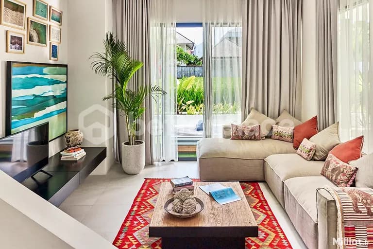 A Stunning Modern Chic 3 Bedroom Villa, Situated in The Vibrant Neighborhood of Berawa, Canggu