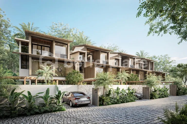 Beach Front and Ocean-View Tropical Modern Villa in Prime Berawa – 3 Bedrooms in the Heart of Canggu