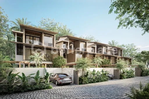 Beach Front and Ocean-View Tropical Modern Villa in Prime Berawa – 3 Bedrooms in the Heart of Canggu