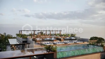 Seaside Serenity: Stylish Apartment Steps from Balangan Beach