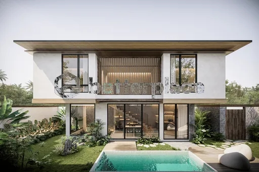 Modern Tropical Villa in Kedungu – 2 Bedrooms Walking Distance to the Beach