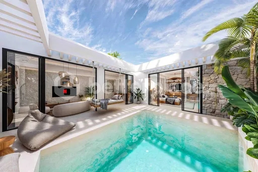 Serene Island Retreat : 2 Bedroom Villa with Stunning Rice Field Views