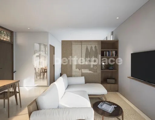 Investment Gem in Tabanan – Stylish Leasehold 1-Bed Studio Apartment Just 15 Minutes from Pererenan Beach