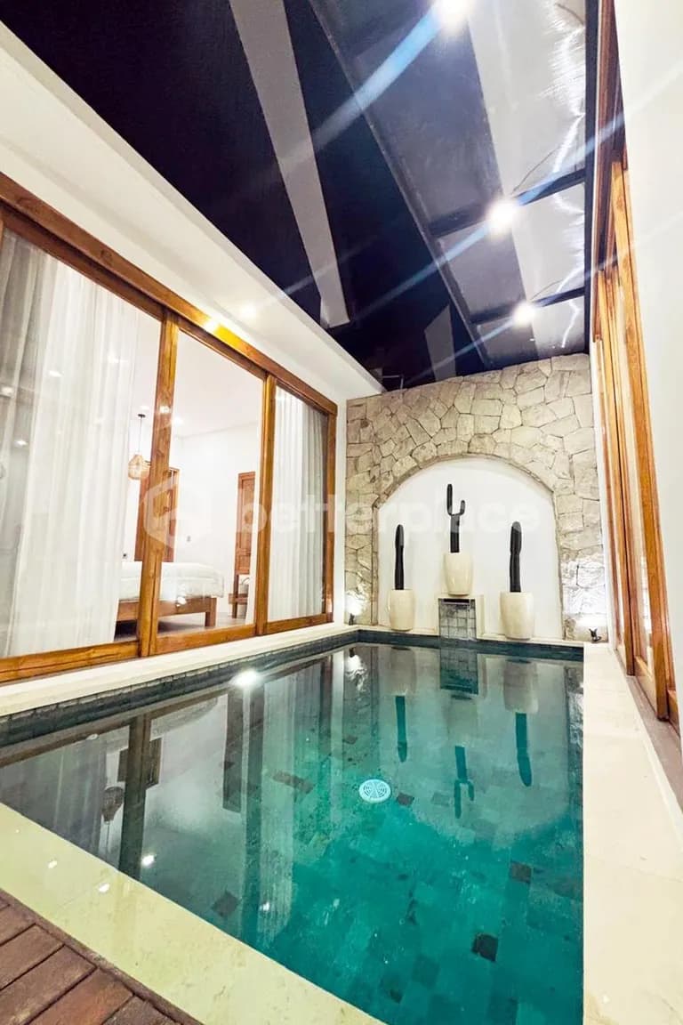 Timeless Modern Minimalist Retreat – Beautifully Furnished 2-Bedroom Villa in Bali’s Most Connected Residential Hub