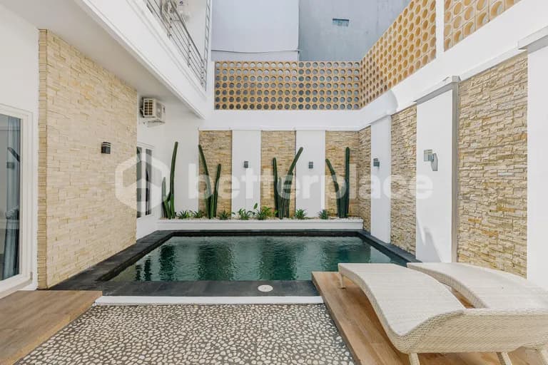 Modern 3 Bedroom Villa with Private Pool in Canggu – Yearly Rental