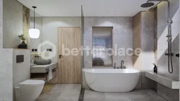 Exclusive Bali Living: Fully Furnished 1-Bed Loft Apartment in Canggu with Stunning Garden Views and Beach Access