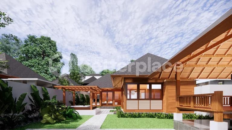 Beautiful View and Affordable Balinese Villa Sale Leasehold 2 Bedrooms in Munduk Front Tamblingan Lake