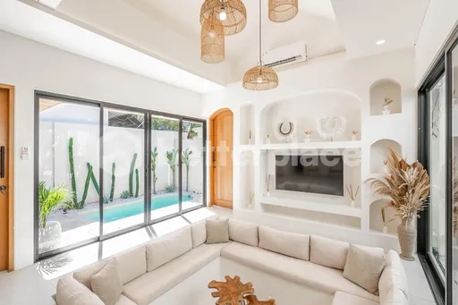 Yearly Rental Modern Tropical Villa in Berawa-Canggu – 2 Bedrooms in Prime Location