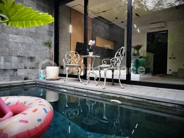 Smart Living Yearly Rental Villa in Kerobokan – Compact 1BR with Private Pool