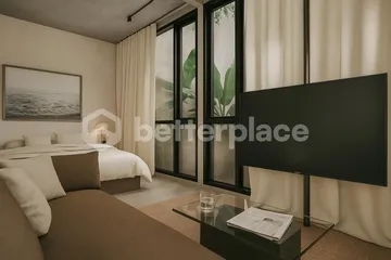 Where Style Meets Serenity — Boutique Freehold 1-Bed Apartment Steps from Berawa’s Cafés, Gyms, and Sunset Beach Culture