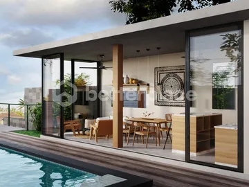 Ricefield View Modern Villa Off-Plan Sale Leasehold 2 Bedrooms in Centre of Ubud