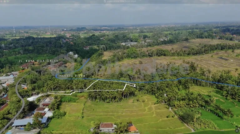 Prime Leasehold Land for Sale in Goa Gajah, Ubud – Includes Villa Project Design