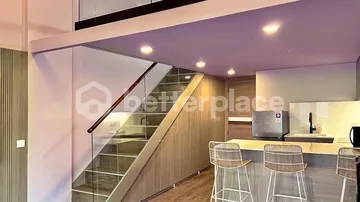 Elegant Leasehold 1-Bed Apartment in Canggu – Batu Bolong, Just 3 Minutes from the Beach with Rooftop Pool and High ROI Potential