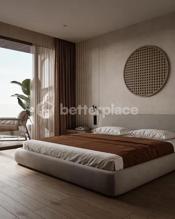 Elevated Beachfront Living in Uluwatu’s Melasti Paradise: A Luxury Leasehold Apartment with Sunset Views and World-Class Resort Amenities