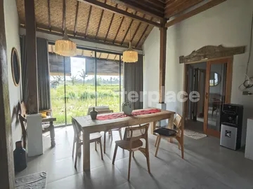 Charming Ubud Retreat Completed 3BR Joglo Villa with Rice Field View
