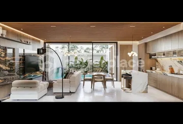 Contemporary Two Bedroom Villa in Babakan, A Harmonious Blend of Modernity