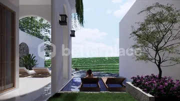 Luxurious Living in Bali: Your Private Infinity Pool Freehold 3-Bed Villa with Ricefield View Awaits