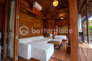 Bali Bliss Awaits: Own This Stunning Wooden Lodge Freehold 3-Bed Villa Near Soka Beach