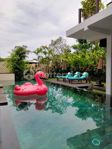 Luxurious Oasis in Jimbaran: Fully Furnished Yearly Rental Villa with Rooftop Terrace and Pool