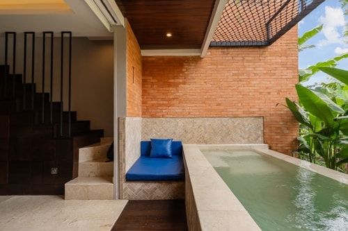 1BR Canggu Villa | Hammock Pool & Paddy Rooftop