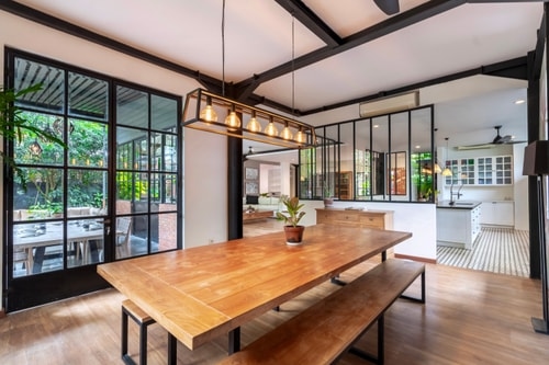 5BR Luxe Canggu Villa - Pool, Outdoor Spaces & Gym