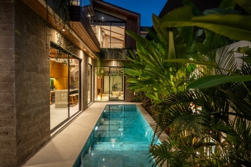 2BR Modern Haven Canggu Villa | Pool & Balcony