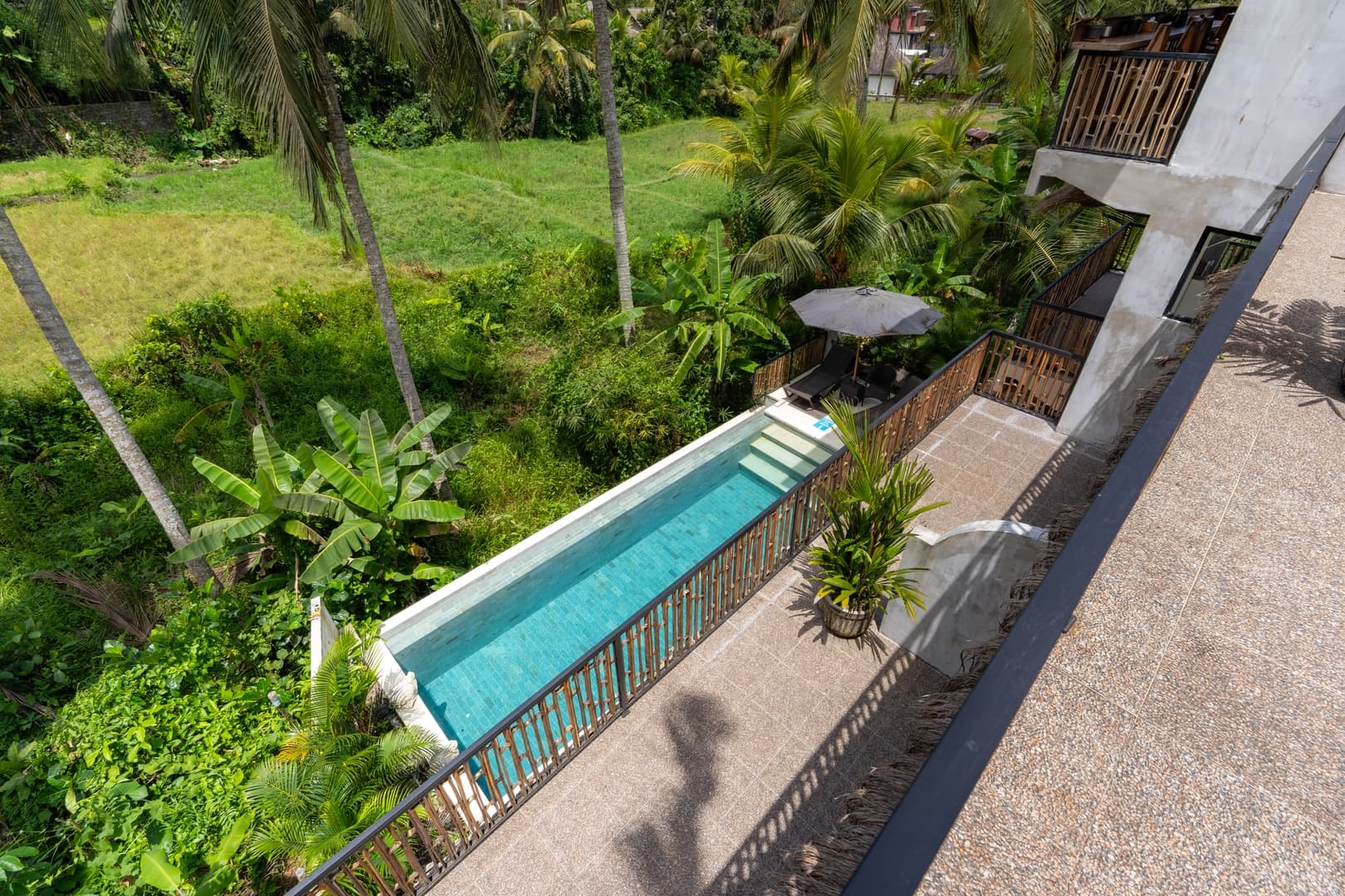 Ubud 1BR Junior Suite | Balcony & Rice Field View