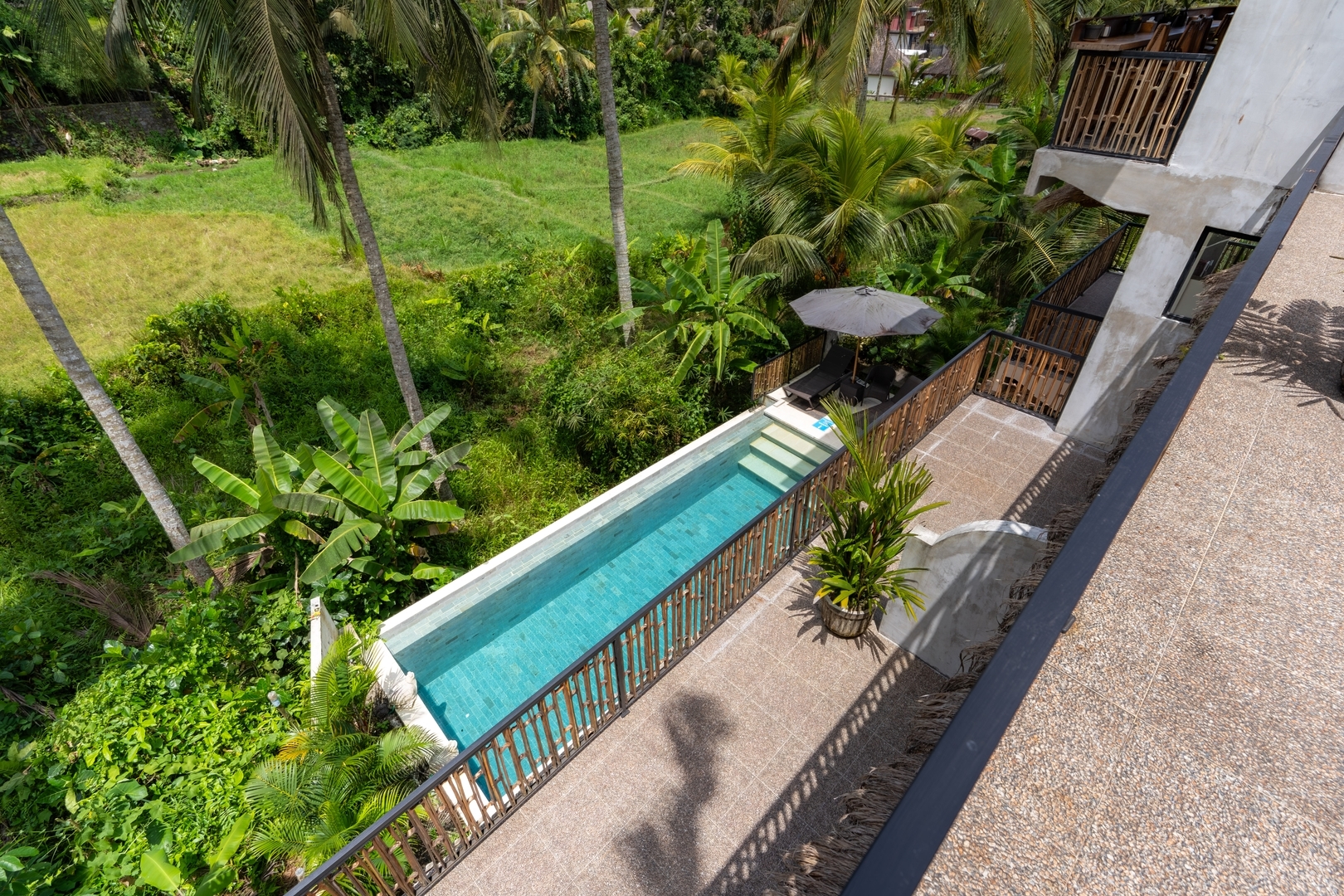 Ubud 1BR Junior Suite | Balcony & Rice Field View