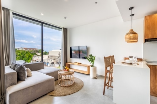 Canggu Ocean 1BR Suite | Rooftop, Pool & Sauna