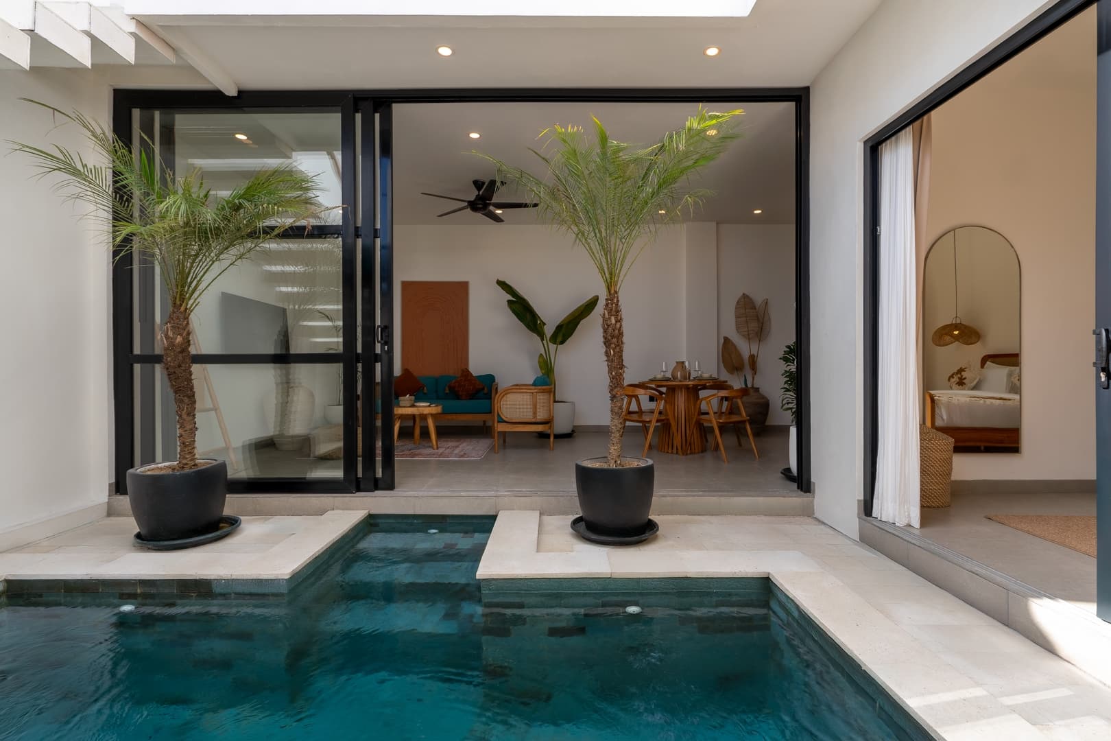 1BR Canggu Coastal Villa with Pool & Rooftop