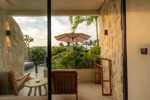 Canggu 1BR Paddy View Studio | Pool & Co-Work Hub