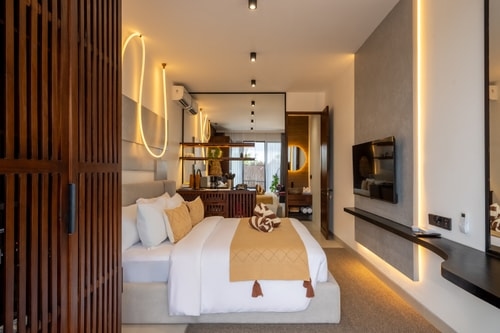 Modern 1BR Ubud Center | Pool & Walk to Cafés