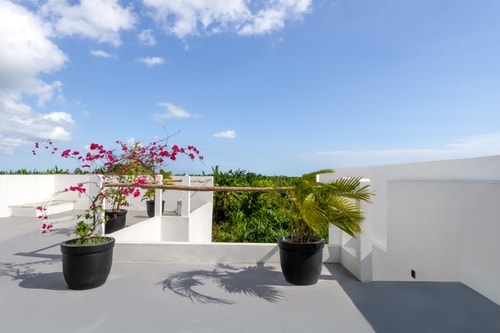 1BR Canggu Coastal Villa with Pool & Rooftop